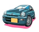 お車のイラストを作成いたします ちょいデフォルメ、ちょいリアル イメージ6