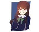 SNS用のアイコン/ヘッダー/イラストを描きます Twitter/インスタ等のアイコン、イラストをお描きします イメージ1