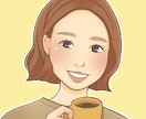 お仕事プロフ◎ 温かみリアルタッチ似顔絵を描きます 魅力を引き出し印象UP！自然と盛れる似顔絵 イメージ5