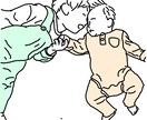 思い出の写真をシンプルオシャレにイラスト描きます SNSやアイコン・ホーム画に幅広く使えるイラストです♬ イメージ1