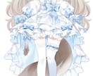 キャラクターデザイン、立ち絵の作成を致します Vtuber立ち絵、IRIAM、ゲーム用立ち絵等描きます！ イメージ3