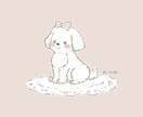 大好きなペットや動物のふんわりイラスト描きます 世界にひとつだけのオリジナルイラストのグッズ作成可能です。 イメージ1
