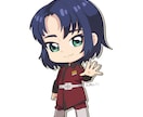 あなたの大切なキャラクターをミニキャラ化します 元デザインを大切にデフォルメイラスト描きます！ イメージ9