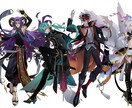人物イラスト作成 ご希望に沿って描きます 立ち絵、表紙、趣味、動画用……などに！ イメージ9