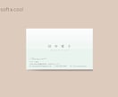 お試し価格中！ハイセンスな名刺をデザインします スタイリッシュでお洒落な名刺！具体的なイメージがなくてもOK イメージ1