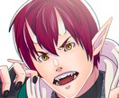 SNS用アイコン作成します 他には無いイラスト制作します！商用利用可。企業実績あり イメージ4
