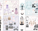 IRIAM対応可！商用◎かわいい立ち絵を描きます 商用利用など込みの「ご活動応援セット」で10,000円～ イメージ8