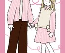 コーディネートイラストを描きます キャラに似合いそうな服や、あなたの服装をイラスト化します! イメージ8