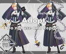 TRPGやゲームなど色々使える立ち絵販売します 表情6種・アイテム5種お好みで組み合わせ可能！ イメージ3