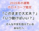 2026年の運勢をホロスコープ鑑定で詳しく占います 12か月の流れ or 総合運勢13項目どちらかを選べます♡ イメージ2