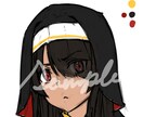 オリジナルキャラクターのアイコン作成します SNS、ブログ、ビジネス等に！ イメージ4