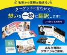 想いを翻訳する、二つ折り名刺デザイン制作します ヒアリングからコンセプト設計まで、あなたの魅力を1枚にします イメージ1