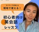 ネイティブバイリンガル×教師歴9年！ます 初心者〜上級者へ効率的かつ楽しい個別対応の英会話レッスン！ イメージ1