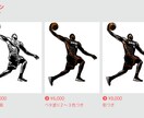 カッコいい似顔絵を作成します スポーツ、晴れ舞台や日常のワンシーンをダイナミックに残します イメージ3
