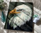 プロの画家がペットや動物の肖像画を制作いたします 本格的なキャンバスで世界に一つだけのオーダーメイド作品を。 イメージ3