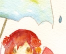 あなたの欲しいを形にします ！オリキャラや推しキャラをゆるい水彩デフォルメイラストに イメージ1