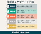 代謝爆アゲに向けて集中サポートをします 栄養指導士が行う代謝改善であなたをトータルサポート イメージ2