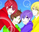 アイコン、ヘッダー、挿絵、動画のイラスト描きます 可愛い絵からかっこいいイラストなどなんでも描きます！ イメージ1