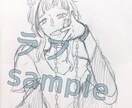 SNS用アイコン、キャラクターデザインを描きます 10～20代がメインで中性的な絵柄が得意ですオリキャラも歓迎 イメージ5