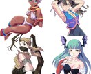 絵合わせ可☆ご希望どおりのイラスト描きます オプションなどご相談頂けましたら柔軟に対応させて頂きます！ イメージ6