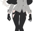 オリジナルキャラクターの立ち絵を制作いたします TRPG・動画配信・ゲーム・SNSアイコンなどに使用できます イメージ1