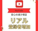 YouTube登録+1000人以上増やします 即日対応、迅速な増加、安心の減少保証 イメージ1