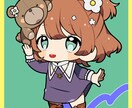 ポップで元気なデフォルメイラストを提供致します グッズやサムネイルのアクセントに！ イメージ3