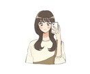 お写真を参考に淡い優しいイラスト描きます 記念日や誕生日に〜女の子のイラストが得意です♪ イメージ2