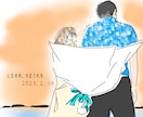 商用◎あなたの『好き』を詰め込んだイラスト描きます 選べるイラストタッチ！オプションでグッズ販売も◎ イメージ10