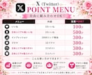 業界初！SNS運用をポイント制支援します Instagram、X等～30日間自由に使えるSNS支援 イメージ3