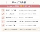 Instagram投稿をまるごと作成します 企画・文章・CTA・ハッシュタグまでまとめて対応 イメージ3