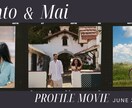 シンプルでお洒落なプロフィールムービーを制作します フィルム感ある映像！エモい！【プロフィールムービーB】 イメージ2