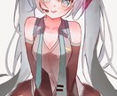 アイコンやバストアップイラストを描きます お好きな絵柄でキャラクターを描けます イメージ1