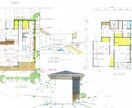 現役一級建築士がこだわりプランをご提案いたします 手書きでのプラン作成、外観イメージを作成いたします！ イメージ5