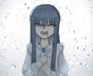 ダーク・不穏な雰囲気のイラストを制作します 歌ってみた/MV用サムネ対応。 イメージ7