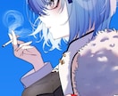 アイコンイラスト描きます 繊細な髪とキラキラした瞳を描くのが得意です イメージ3