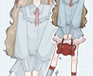 立ち絵・アイコンなどイラスト制作します 可愛くて目を惹くイラストを制作いたします♩ イメージ3