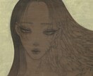美しい人物画×模様を描きます 美しい人物画で他には無い1品を イメージ2