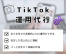 TikTokの運用代行をします 認知・集客・売上の向上をお手伝いいたします イメージ1