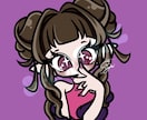 カラフルポップなアイコン描きます 個性を活かした、あなただけのイラスト イメージ3