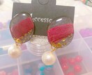 オーダーメイド！レジンでアクセサリー作ります 登録開始記念☆先着5名様限定！1000円で2種お作りします♪ イメージ3