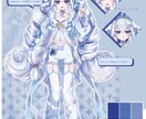 可愛い女子のキャラクターをかかせていただきます VTuber等のイラストなど幅広く書かせて頂きます✨️ イメージ2