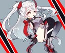希望のSD.ミニキャラ絵を描きます アイコンなどにも使える可愛らしい絵柄 イメージ1