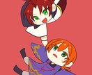 カラーイラストお描きします 素早く、鮮やかで個性的なカラーイラストに仕上げます！ イメージ2
