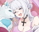 キャラを引き立てる魅力的なイラスト描きます SNSアイコン等にご活用ください。淡麗なテイストが得意です イメージ4