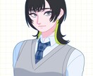 イラスト制作いたします アイコンやグッズ、TRPGの立ち絵などに イメージ1