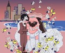 ウェルカムボード｜とびきりかわいくおえかきします ご希望のテイストなどお気軽にご相談くださいませ イメージ2