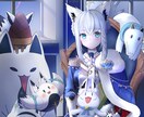 アイコンから全体イラストお描きします 綺麗なイラストやかっこいいイラストをお届けします！ イメージ3