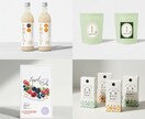 プロが作る売れるパッケージデザイン制作します 目を惹くオシャレなデザインでブランドの魅力を最大限に伝えます イメージ1