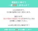 有料noteを公開前に診断・改善提案します タイトル・価格・無料部分・内容・導線をまとめて確認します イメージ10